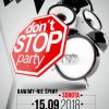 15.09.2018 - DON'T STOP THE PARTY